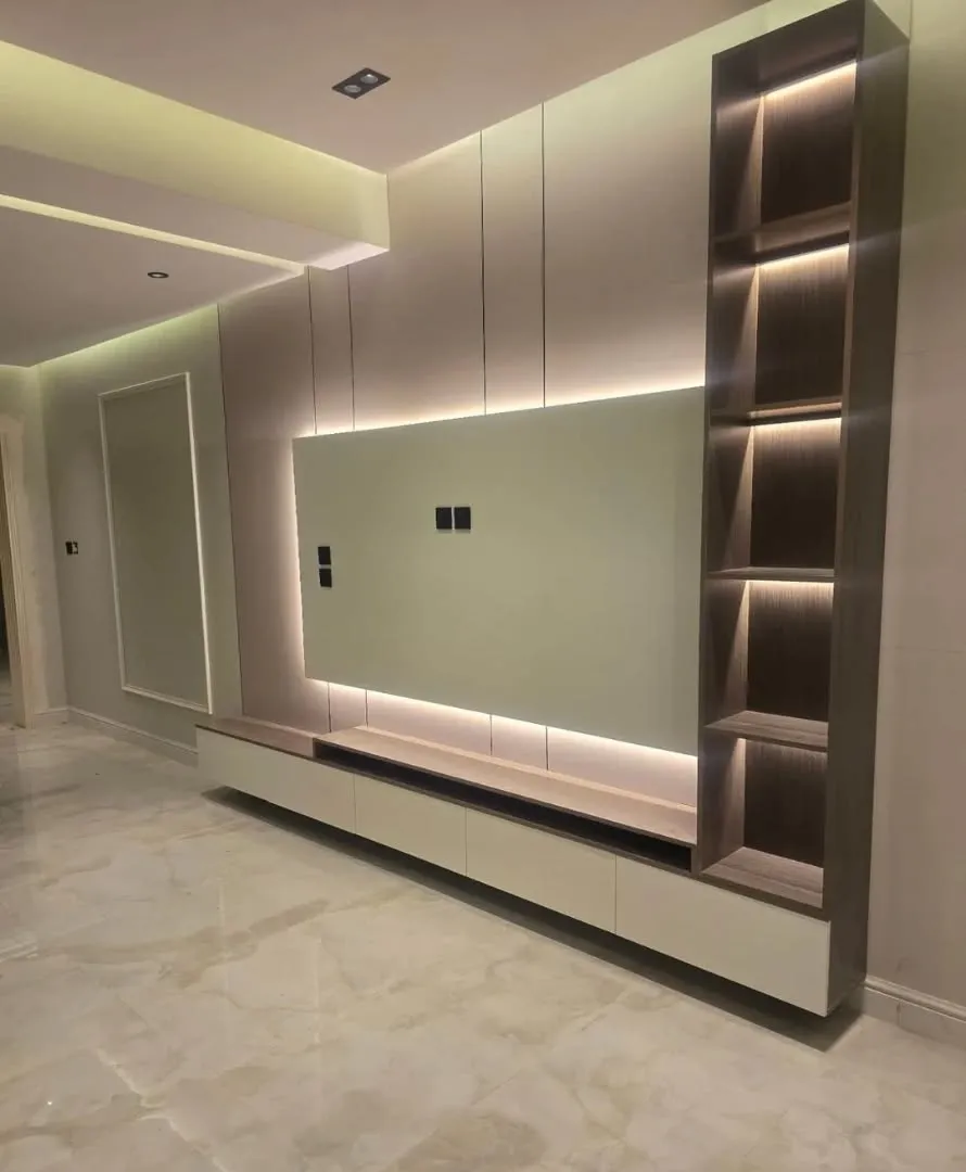 زاوية جدار بديل الشيبورد بتشطيب دقيق ونظيف