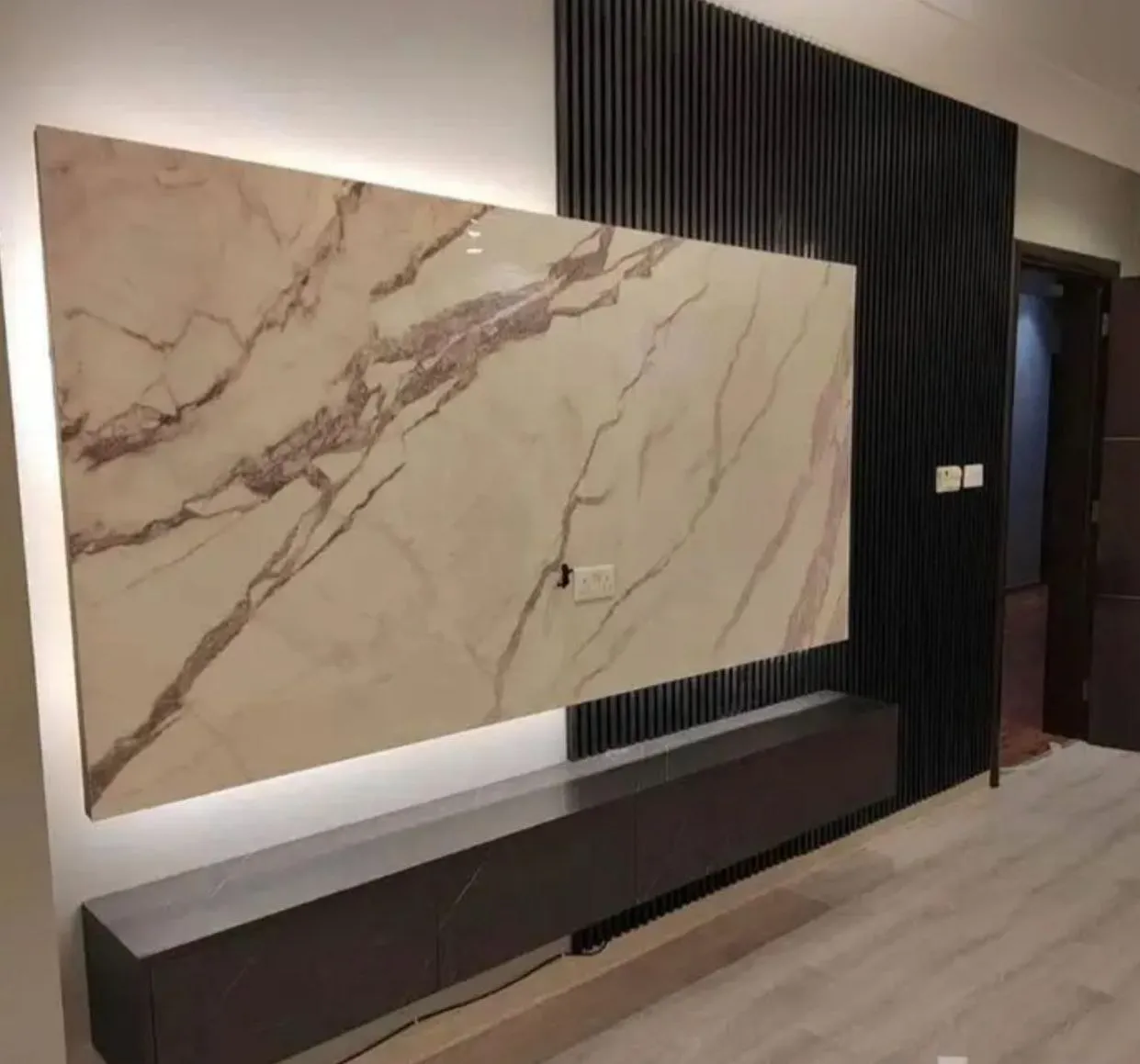 أرضيات SPC شكل رخامي